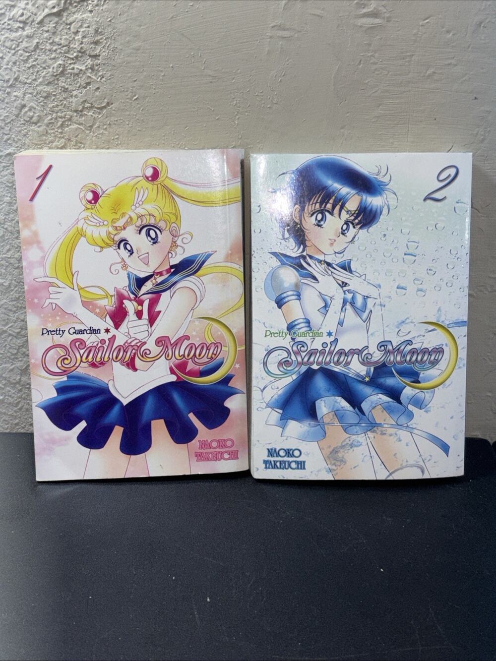 Pretty Guardian Sailor Moon Manga 1&2 by Naoko Takeuchi English Perfect Condit